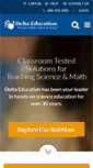 Mobile Screenshot of deltaeducation.com